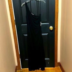 Talbots off the shoulder single strap dress